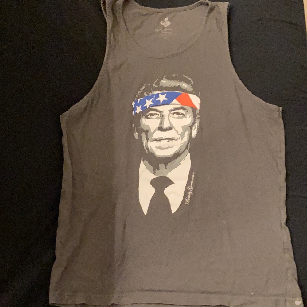 Rowdy Gentlemen Reagan frat tank